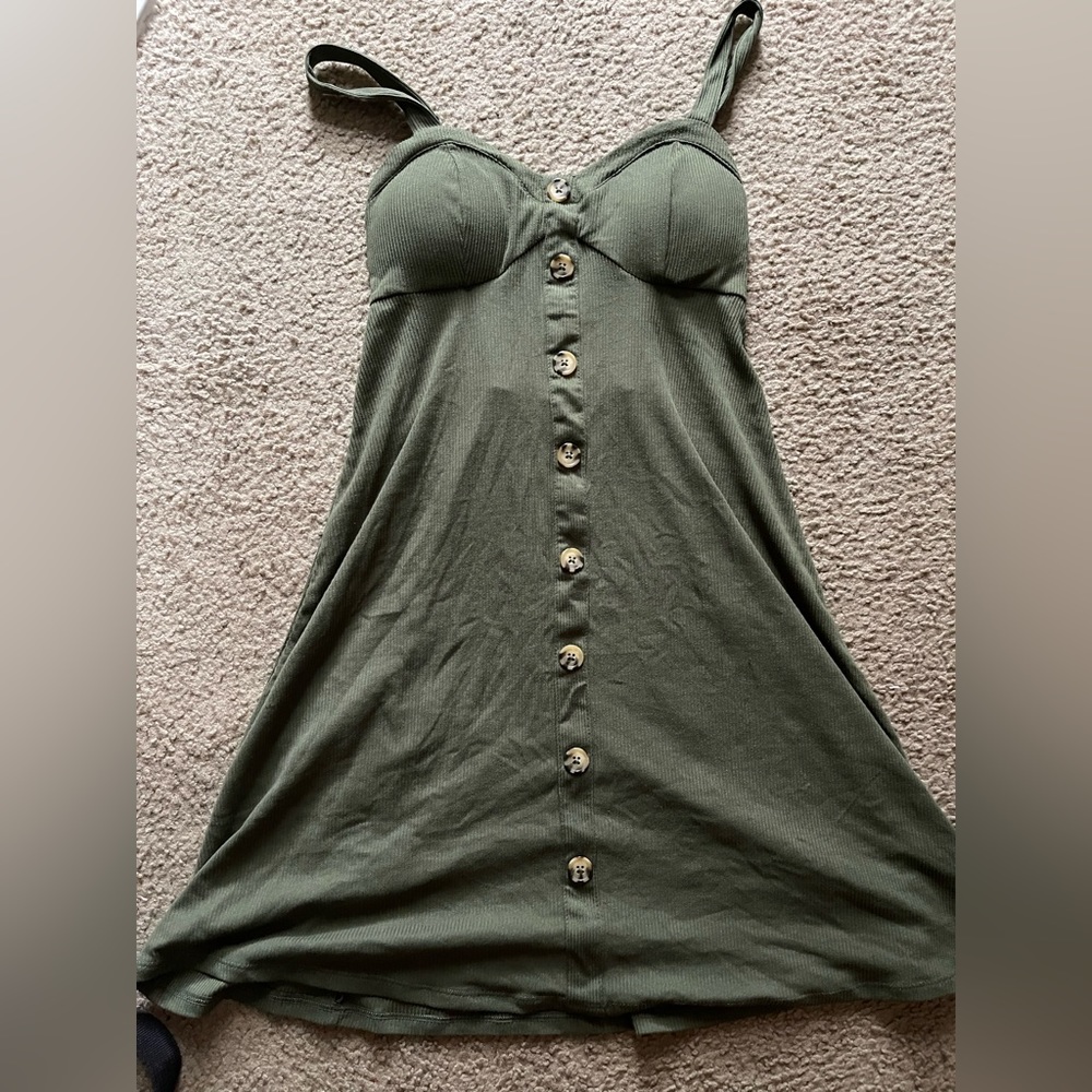 Like New Olive Green Dress